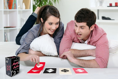 The Couples Game - Naughty or Nice | Conversation Starters | Valentines Day | Stocking Fillers | Gifts for Her | Gifts for him