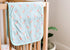 Copper Pearl Premium Baby Burp Cloths, 3-Pack Large Cotton Spit Up Rags, 21" x 10" Size, Leilani Set