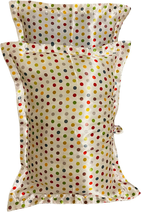 Beddings Place case13 18 inches, Satin Crib Fitted Sheet for Baby Girls, Boys,Toddler Bed, daybed to retain Hair