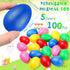 100 Pieces Egg Shakers Musical Instruments, Plastic Easter Egg Shaker for Kids Toys, 5 Colors