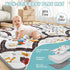 71x59in Palopalo Baby Play Mat for Floor, Extra Large Playmat for Playpen, Soft and Non-Slip Baby Crawling Blanket