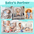 Babygoal Pacifier Clips, 6 Pack Holder for Boys and Girls, Fits Most Pacifier Styles & Baby Toys, Baby Gift 6MP09
