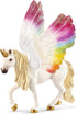 Schleich bayala - 7" Rainbow Unicorn Figure - Unicorn Toy for Girls