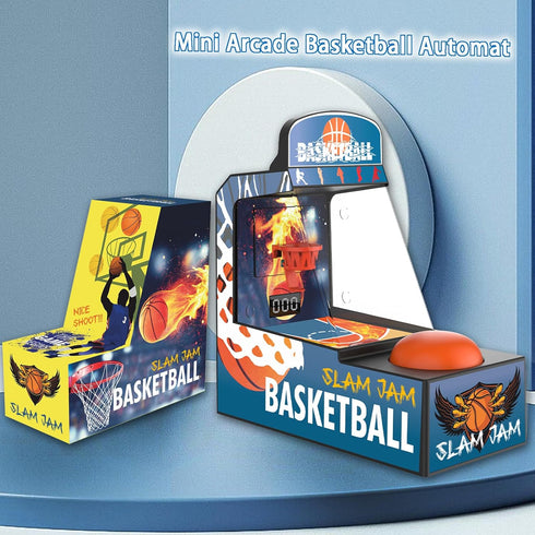 Mini Basketball Games, Basketball Arcade Game for Kids and Adults, Tabletop Toys for Office, Basketball Gifts for Boys