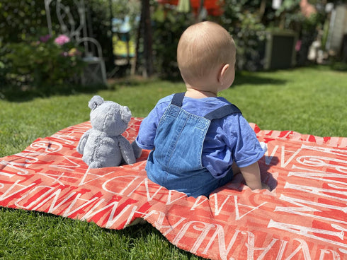 Yoke Style Personalized Blankets for Kids, Custom Baby Blanket with Name, Customized Blanket for Adult Mom on Christmas