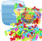 165Pcs Genius Suckers Suction Cup Toys, Bath Sensory Toys for Kids, Colorful