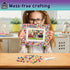 PURPLE LADYBUG DIY Mosaic Photo Frame Craft Kit - Summer Activities for Kids & Teens, Arts & Crafts for Girls 8-12