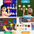 PENGFULL Felt Learning Numbers, 44 Felt Board Pieces for Math Addition and Subtraction Learning for Preschool