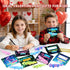 Kids,24 Pack AuroTops Valentines Day Gifts for Glow in The Dark Axolotl Toys with Valentines Day Cards for Kids School