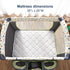 Pack 38" 26" 1.5", Pack and Play Mattress Topper - x x Soft & Firm Premium Foam N Play Mattresses Pad, Odorless Baby