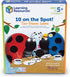 Learning Resources 10 on the Spot Ten Frame Game - Math Learning Games for Kids, 2-6 Players, Ages 5+