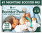 Naturally Nature Overnight Diaper Booster Pads, Stops Overnight Leaking, Diaper Liners for