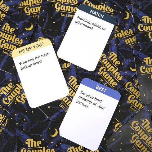 DSS Games The Couples Game Late Night - A Party Game to Play with Your Partner