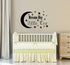 Dream Big Little One Wall Decal, Nursery Decor, Removable Vinyl Wall Stickers, Quote Decal, A34 (Big, Black)