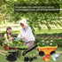 Wheelbarrow Set, Set Summer 2-5 Todders Gardening Kids Rake and Shovel for Dirt Digging, Garden Tools Equipment