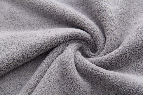 Soft 12 Pack Baby Washcloths - Extra Absorbent Microfiber Coral Fleece for Newborns and Toddlers