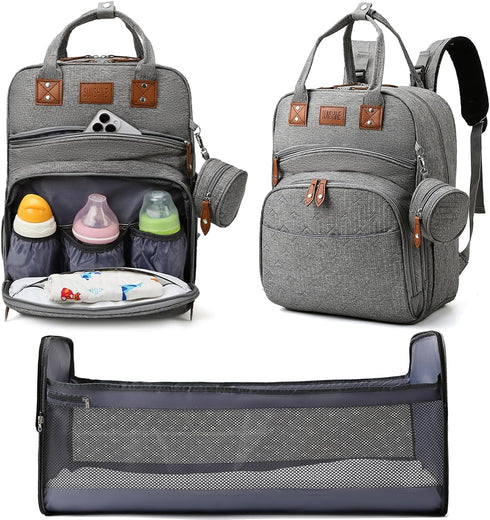 Baby Diaper Bag Backpack with Changing Station, best baby registry shower gifts,