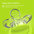 Smilo Baby Pacifier, Orthodontic Design for Healthy Dental Development, Pack of 3, BPA Free