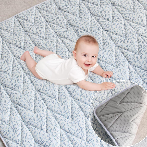 Biloban Baby Play Mat, 50x50 Baby Play Mats for Floor, Thick Foam