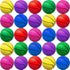 42Pcs 5" Mini Basketball Balls Bulk Set, PVC Small Basketball for Over The Door Basketball Hoop Games