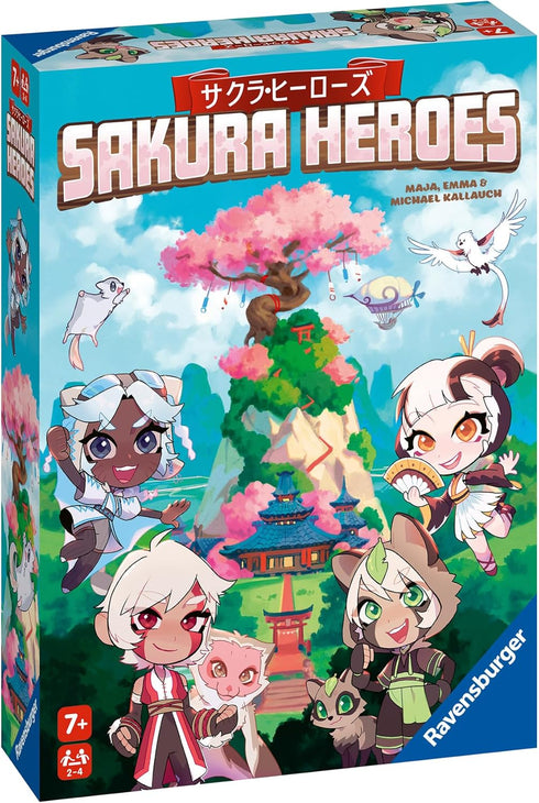 7 Ravensburger Sakura Heroes A Fast-Paced Dice Game for Anime Fans Ages and Up