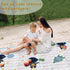 ZNVYPPD 50x50 Tummy (Space,50x50) Baby Play Mats for Floor, Playpen Mat Thick Soft Crawling Mat Non-Slip Cushioned