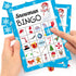 Joy Bang Christmas Bingo Game for Kids & Adults, Snowman Bingo Game for 24 Players Christmas Party Activities