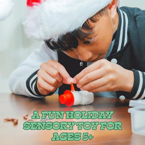 Toysmith Melting Snowman – Reusable Putty Slime Kit with Accessories, Holiday Gift for Kids