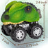 6 Pack Pull Back Dino Cars, Dinosaur Car Toys for Kids, Pull Back Dinosaur Cars Set
