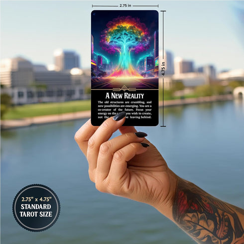 70 The Illuminati Oracle: A Tool for Discerning Truth in Conspiracy by A.J. Blackwood - Card Divination Game to Decode