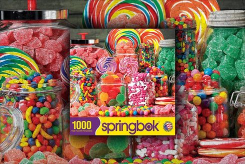 Springbok 1000 Piece Jigsaw Puzzle - Candy Galore