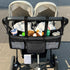 succulentlovers Double Stroller Organizer, Double Stroller Caddy Organizer Compatible with Bob Doubles Strollers