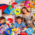 50 Pieces Art Party Balloons, Printed Latex Balloons for Classroom Paint Class and Birthday Party Decoration