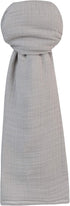 Ely's & Co. Cotton Muslin Swaddle Blanket 1-Pack for Baby Boy or Girl — 100% Cotton Muslin Extra-Large Swaddle Blankets (47” x 47”) Silver Grey by Ely's & Co.