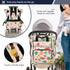 SPRIPORT Backpack Backpack Pineapple Ice Cream Pink Pattern Diaper Bag for Baby Boys Girls Multifunction Baby