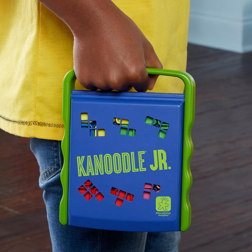 Educational Insights Kanoodle Jr. 3D Brain Teaser Puzzles, Fun Travel Games for Kids Ages 4+