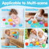 6-12 12-18 1-3, 3-6 7 8 9 Tummy 1 2 3 Baby Sensory Balls Toys Months Toddlers Infant Musical Light Up Learning Months