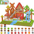 LionFuny 150PCS Magnetic Blocks,Magnetic Building Blocks,Magnet Blocks 3D Building Set for Kids