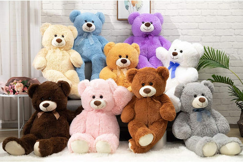 36 inch HollyHOME Big Teddy Bear Large Teddy Bear Stuffed Animal Birthday Valentines Day Plush for Kids and Girlfriend