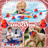 24 Leyndo Pcs Spider Rubber Duck Bulk Spider Birthday Party Decoration Favors Squeaky Red Blue Duck for Bathtub
