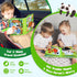 1-3: 1 2-4 Busy Book for Toddlers Busy Board for Year Old Montessori Toys, Quiet Books Toddler Activity Board