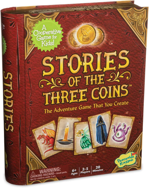 Peaceable Kingdom Stories of The Three Coins Cooperative Storytelling Game Use Teamwork