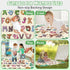 Set 3 Set Sets Baby Crib Bedding for Boys Girls: Pieces Safari Crib Bedding Including Blanket Crib Fitted Sheet