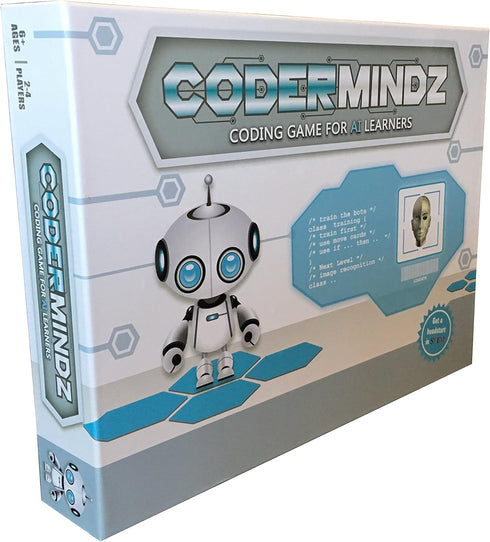 NBC Featured AI Learners Game! First Ever Board Game for Ages 6+, Teaches AI & Computer Programming Fun!