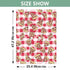 Mazeann Plaid Pizzas Slices Car Seat Cover Baby Breathable Soft Infant Carseat Covers Canopies Babies Carrier Covers