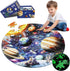 Glow in The Dark Solar System Jigsaw Puzzles, 70 Pieces for Kids Ages 4-8, Educational Floor Puzzle Toys