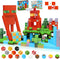 Magnetic Blocks - 100PCS Magnetic Toy World Set - Building Blocks for STEM Montessori Sensory Play for Ages 3-10