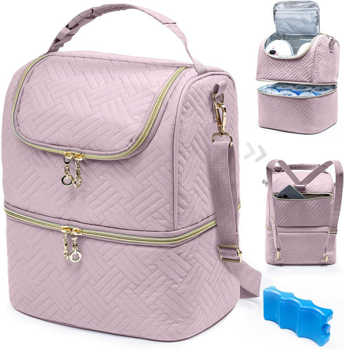 Mam Breastmilk Storage Bag with Ice Pack - Cooler for 6 Bottles
