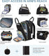 Backpack, Backpacks, MOONBABY Diaper Bag Baby Diaper Bags with Portable Changing Pad and Pacifier Case, Multifunctional