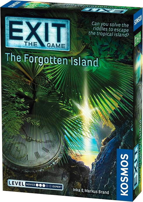 Exit: The Forgotten Island | Exit: The Game - Family-Friendly Card-Based Escape Room for 1 to 4 Players